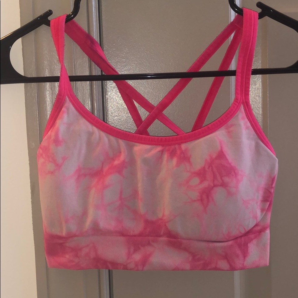 Cute Pink Sports Bra